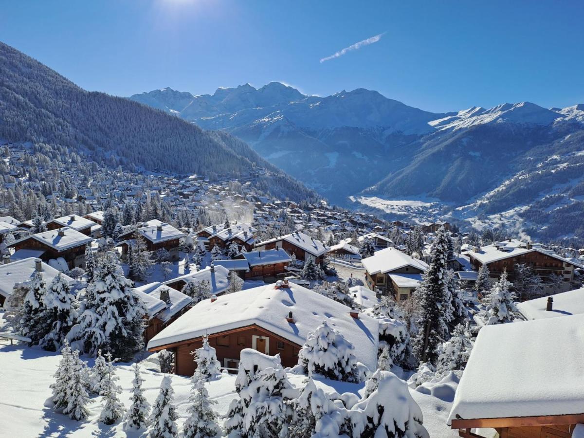 Apartment Pinot Gris Combles By Interhome Verbier Bagian luar foto